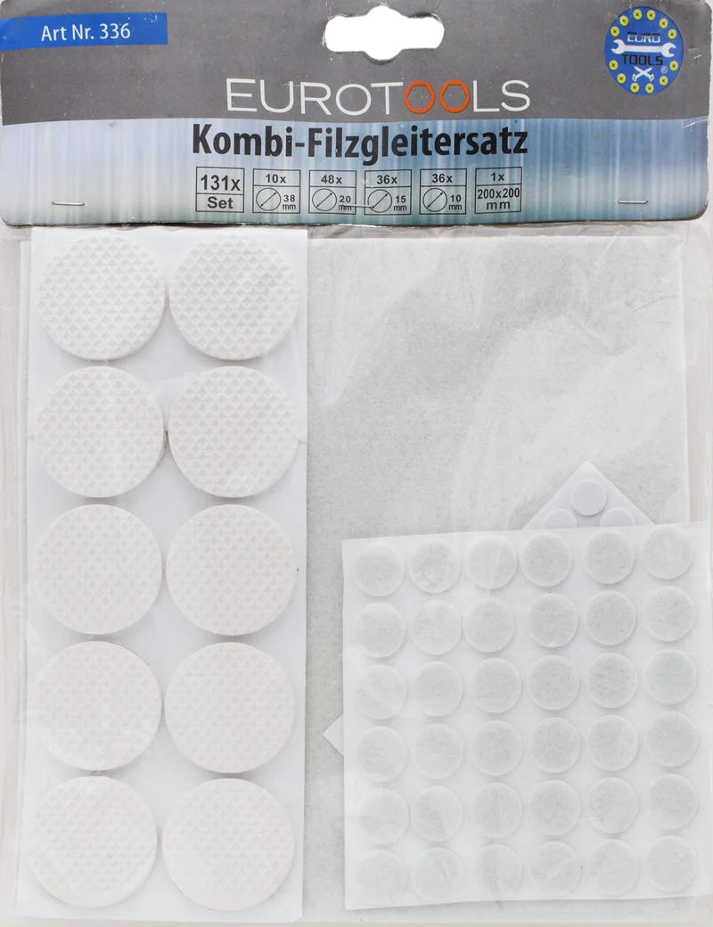 Kombi-Möbelgleiter-Sortiment Filz