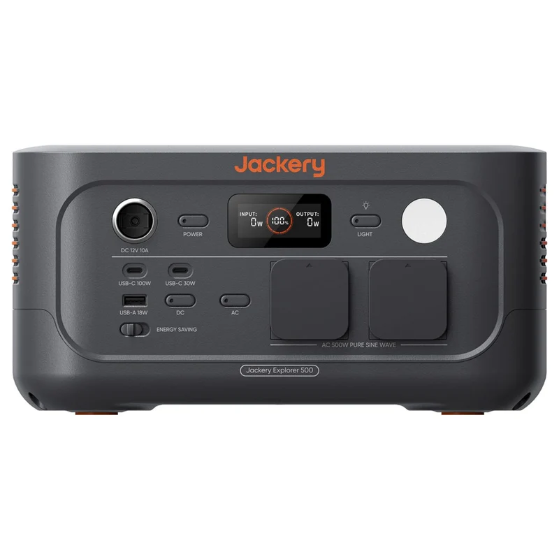 Jackery Explorer 500 v2 EU Powerstation 512 Wh / 500 W mit LiFePO4-Akku