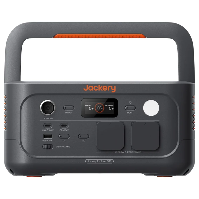 Jackery Explorer 500 v2 EU Powerstation 512 Wh / 500 W mit LiFePO4-Akku