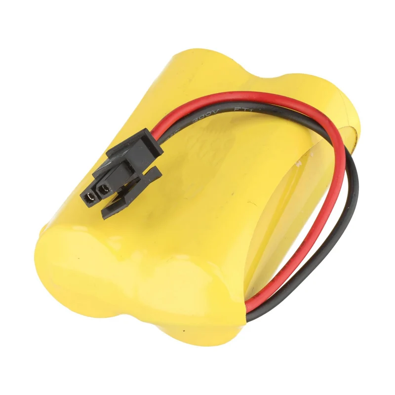 AccuCell Lithium Batterie kompatibel ABB 3HAC051036-001, PLS17500, IRB1200 mit Kabel und Stecker