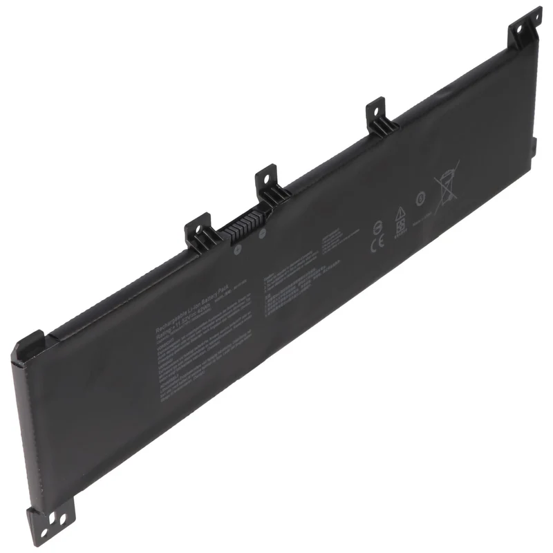 AccuCell Akku passend für ASUS VivoBook F705QA , B31N1635, Li-Polymer, 11,52V, 3645mAh, 42,0Wh, built-in, ohne Werkzeug
