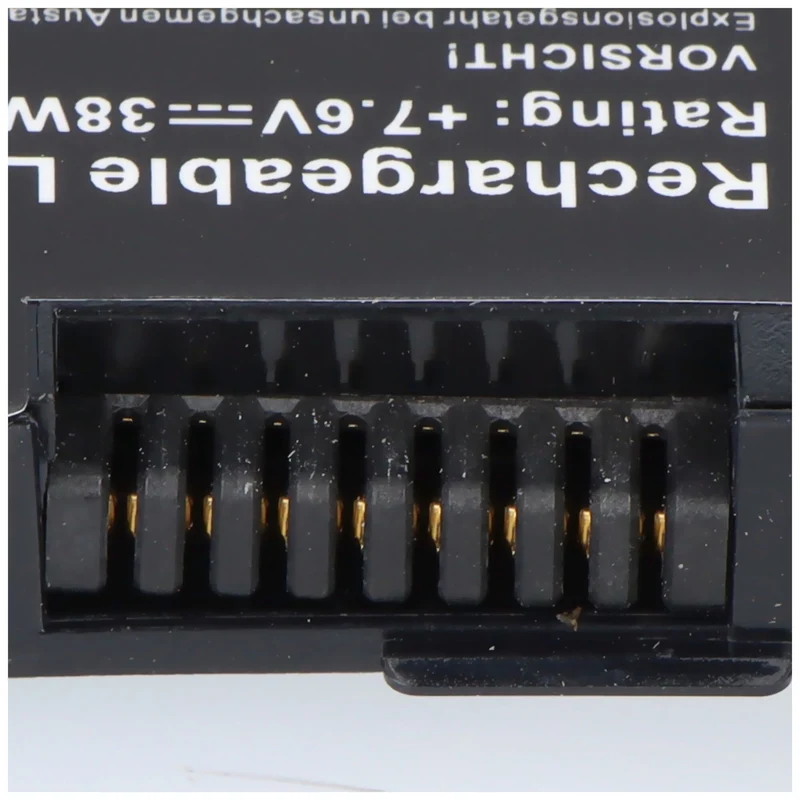 AccuCell Akku passend für ASUS F442UR, Li-Polymer, 7,6V, 5000mAh, 38Wh, schwarz