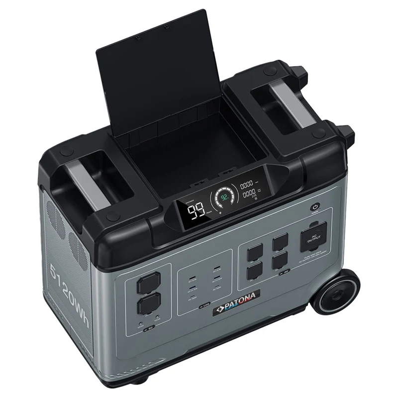 Patona Platinum Powerstation Autarc 5000 – 5120 Wh, 2200W, 230V