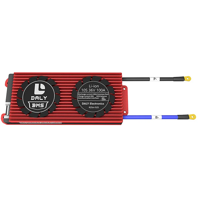 Daly smart bms Lion 10S 36V 100A FAN bluetooth BMS board 33 65 184