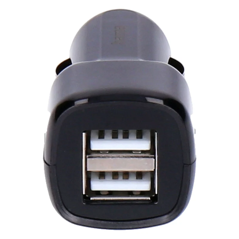 HAMA Auto-Ladegerät, 2x USB-A, 12 W, Schwarz