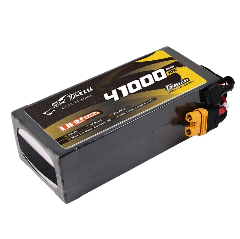 Tattu 41000mAh 6S 10C 23,7V UHV mit XT90S-F Stecker