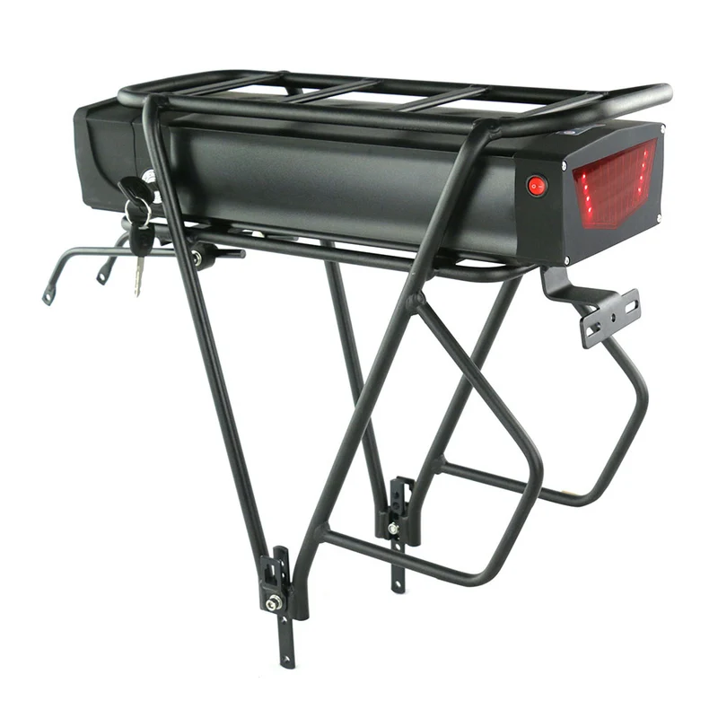 EU Lagerhaus 48V 20Ah Batterie S045 Mit schwarzem V-Brake Hanger lithium-ionen Ebike mit BMS USB für Motor