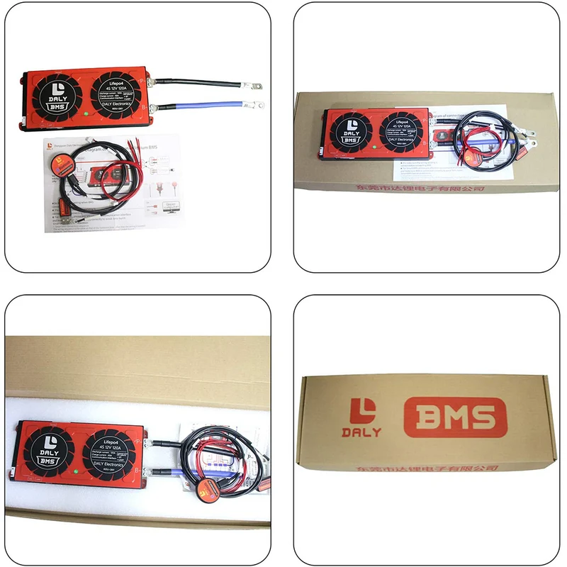 Daly BMS LiFePO4 BMS 4S 12V 120A separate Lithiumbatterie BMS