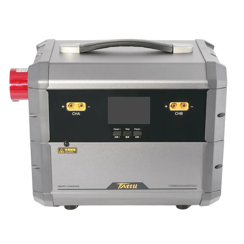 Tattu TA9000 PLUS Zweikanal-Smart-Ladegerät 120A/9000W für 12-24S Smart-Akkus