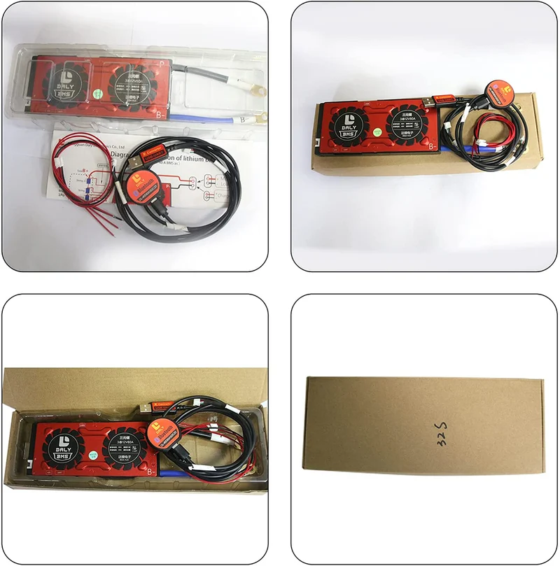 Daly smart li-lon bms 13S 48V 80A bluetooth 19 66 150