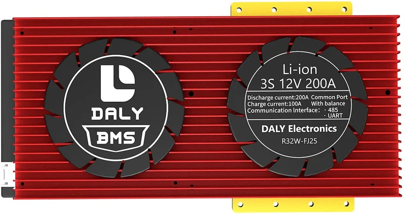 Daly smart bms Lion 3S 12V 200A bluetooth BMS boardithium battery protection Board 32130221
