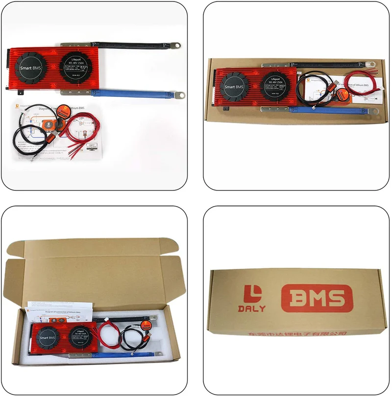 Daly smart bms Lion 3S 12V 200A bluetooth BMS boardithium battery protection Board 32130221