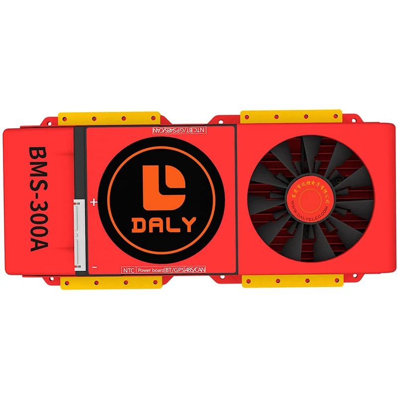 Daly smart bms Li-ion 17S 60V 300A bluetooth BMS board 52 130 257