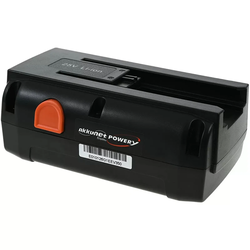 AccuCell Akku für Gardena Akku-Spindelmäher 380 Li Typ 04025-20 25 Volt 3000mAh
