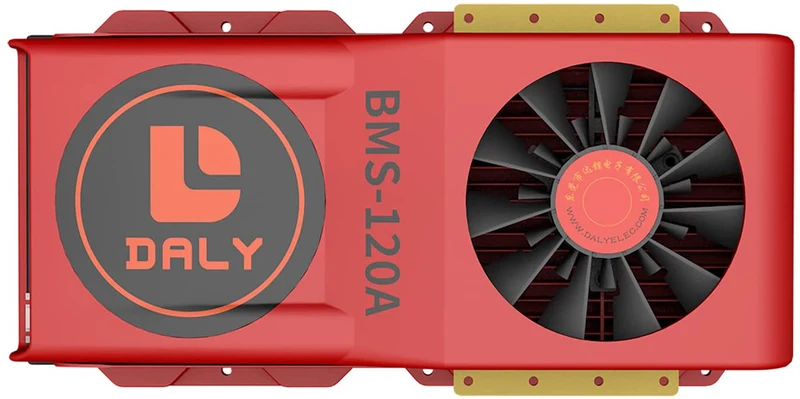 Daly smart bms Lion 3S 12V 120A FAN bluetooth BMS boardithium battery protection Board 50120209