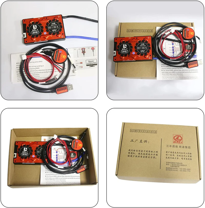 Daly smart bms Lion 3S 12V 30A bluetooth BMS board 1366128