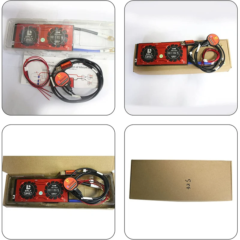 Daly smart bms Lifepo 4S 12V 80A bluetooth BMS board ithium battery protection Board 1966150