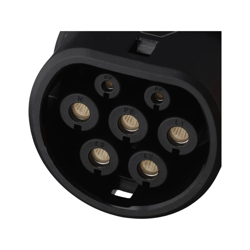 AccuCell 11KW Ladekabel für e-Auto - Elektroauto, 5 Meter, Anschlussart Typ 2 EU Norm 62196 EV