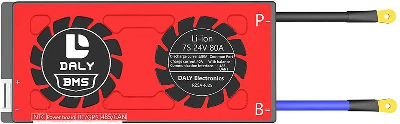 Daly smart bms Li-ion 7S 24V 80A with bluetooth 1966150