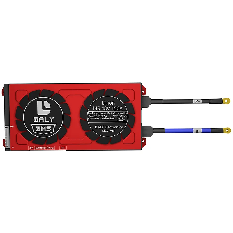 Daly smart bms Li-ion 14S 48V 150A bluetooth BMS board 20 95 212