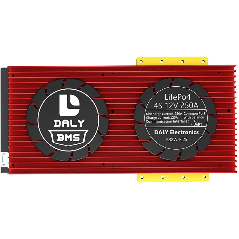 Daly smart bms Lifepo 4S 12V 250A bluetooth BMS board 32130221