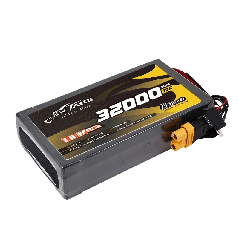 Tattu 32000mAh 6S 10C UHV 23,7V LiPo-Akku mit XT90S-F-Stecker