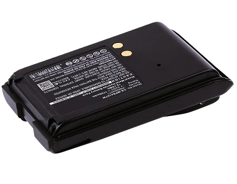 7.5V 1700mAh Funkgerät akku für A6 A8 BPR40 Mag One BPR40 Ni-MH