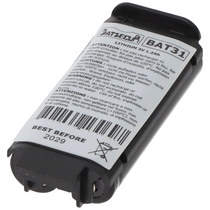 AccuCell Pufferbatterie LiMnO2 3V 1200mAh ersetzt Daitem BATLi31