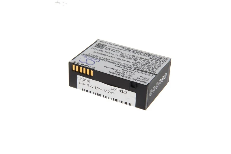 CoPacks Li-Ion Akku passend für Cipherlab CP50, CP55 Typ BA-0053A3 - 3,7 V 3300mAh 53x40x18 mm