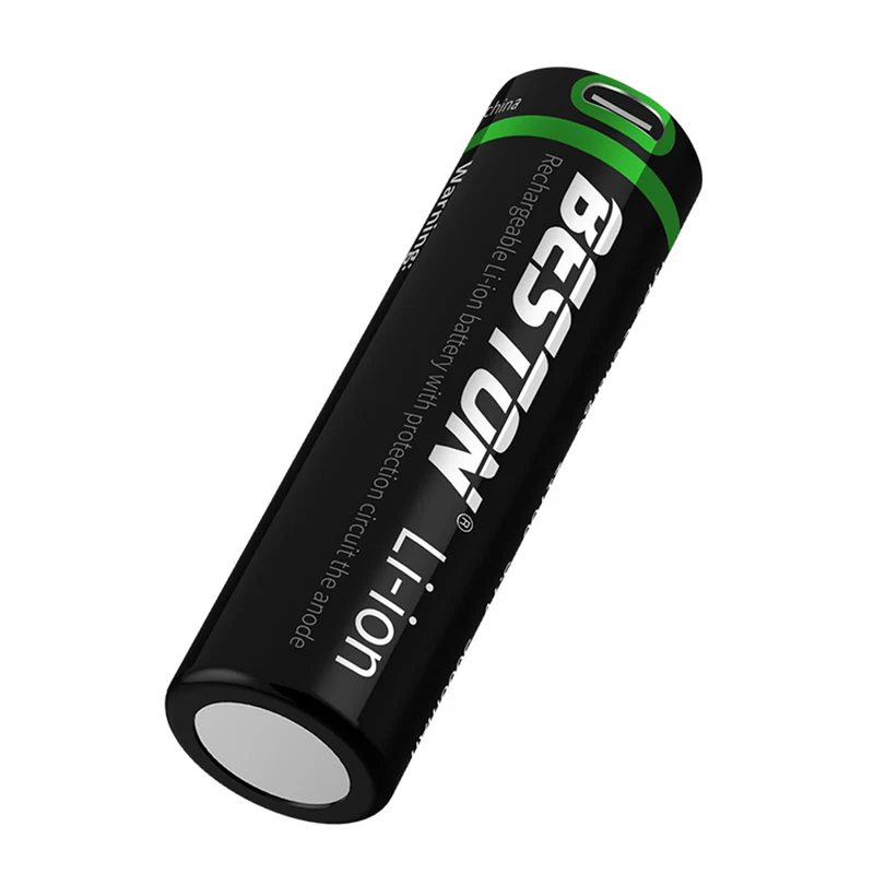 3,7 V 21700 Typ-C Wiederaufladbare Li-Ion-Beston-Batterie 5000 mAh Lithium-Batterien für Taschenlampe