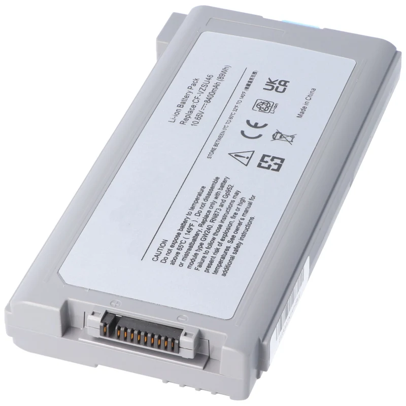 AccuCell Akku passend für Panasonic ToughBook CF53, Li-Ion, 10,65V, 8400mAh, 89,5Wh