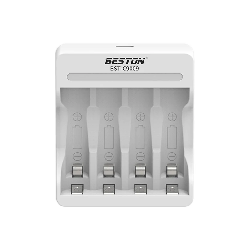 1,2 V Ni-mh Ni-CD AA AAA Smart Charger Micro USB für Ladegerät 4 Steckplätze