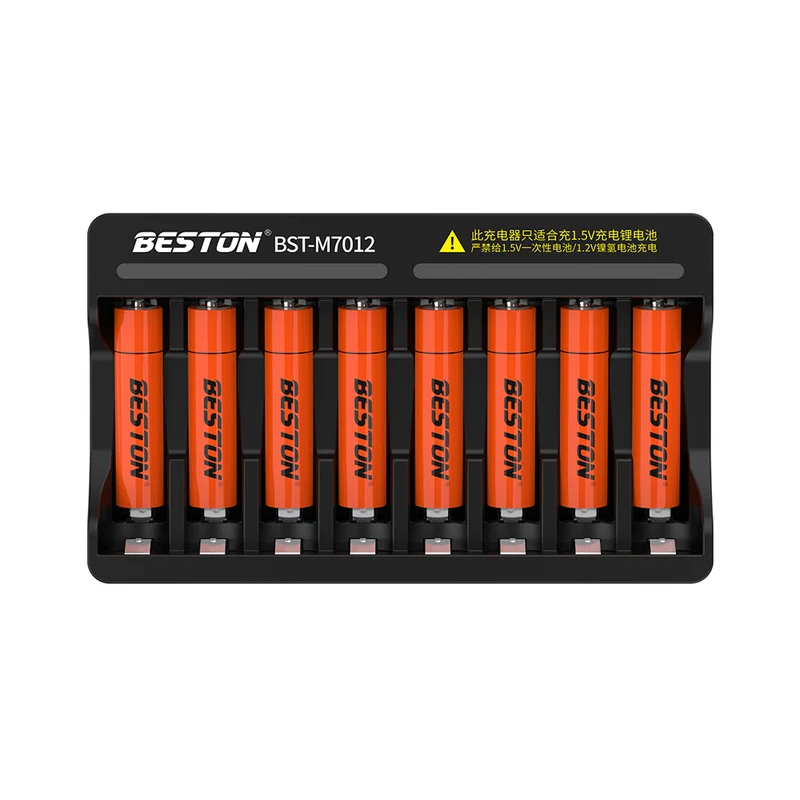 hochwertige 8 Steckplätze 1,5 LI-Ionen Lithium-Batterie Smart Charger Schnell ladegerät BESTON
