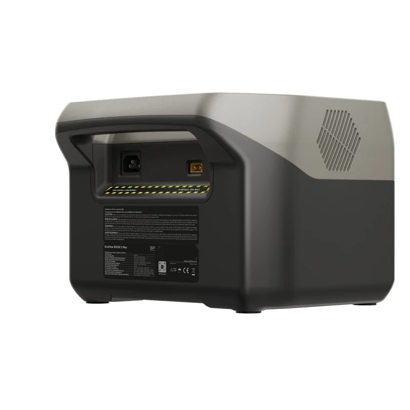EcoFlow RIVER 2 Max tragbare Powerstation 500 W 512 Wh 6 kg 0% MwSt. (gem. § 12 Abs. 3 UStG)