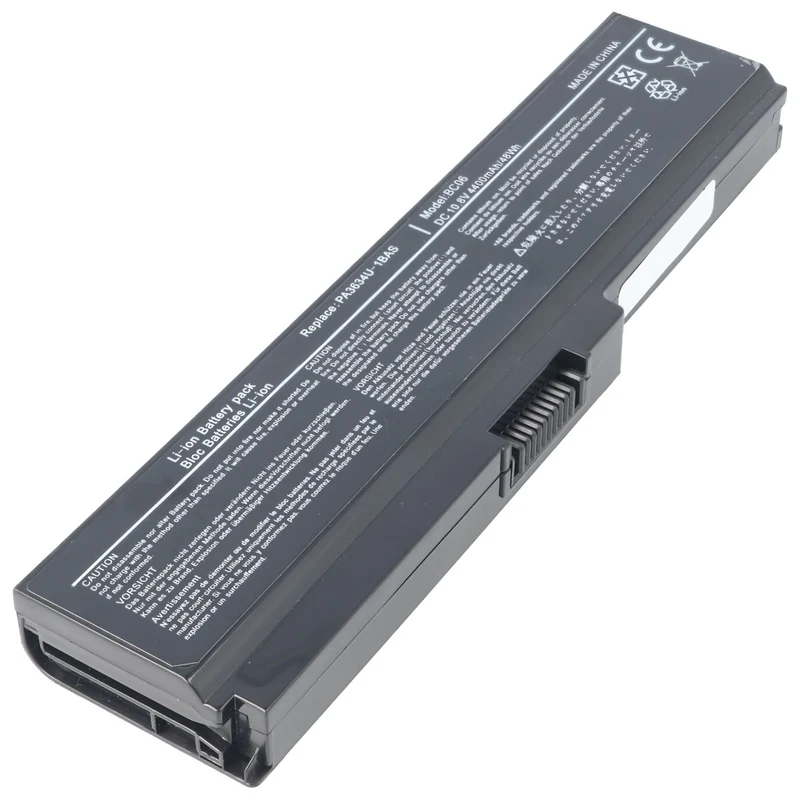 AccuCell Akku passend für Toshiba Sat Pro U400 series, Li-Ion, 11,1V, 4400mAh, 47,5Wh, black