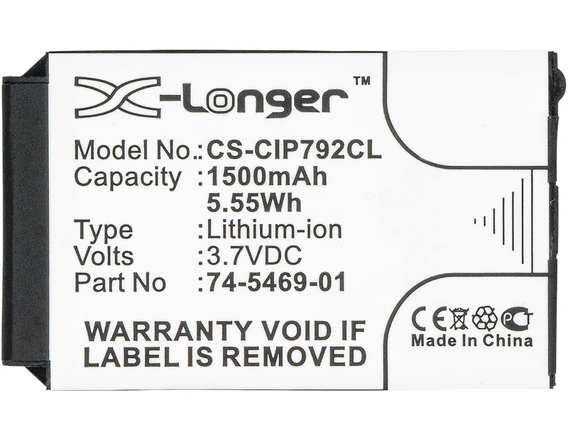 3.7V 1500mAh Schnurloses Telefon akku für 7026G 74-5468-01 7925 7925G 7925G-EX 7926 7926G CP-7925G-A-K9 CP-7925G-EX-K9 CP-BATT-7925G-STD Li-ion