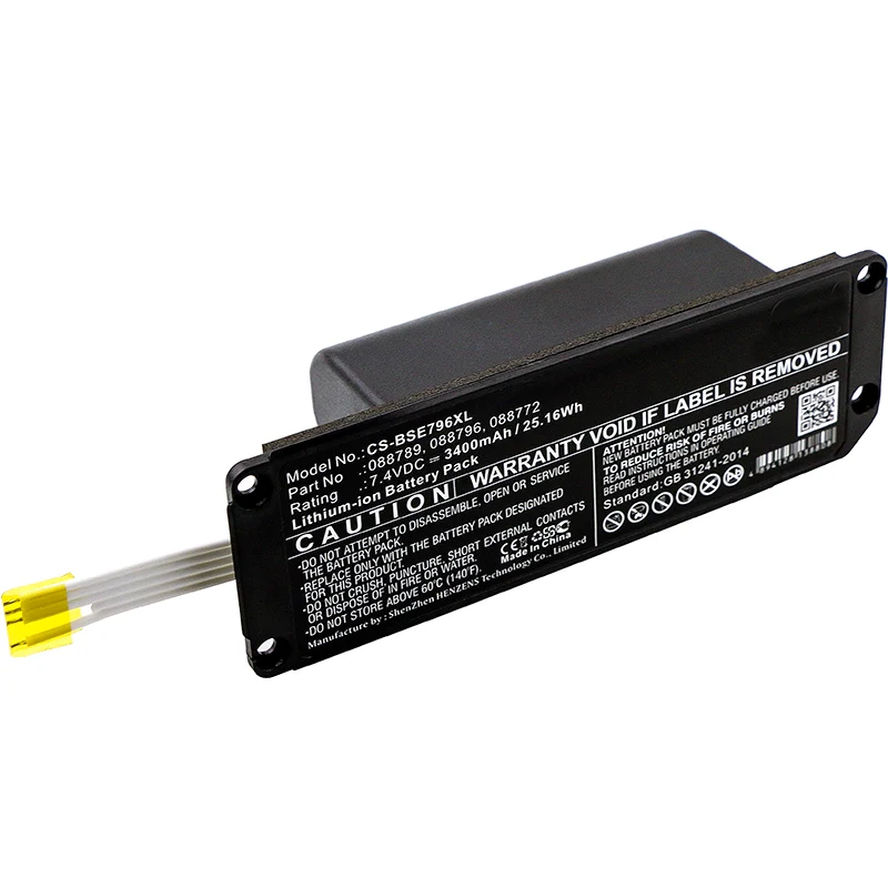 7.4V 3400mAh Lautsprecher akku für Soundlink Mini 2 Li-ion