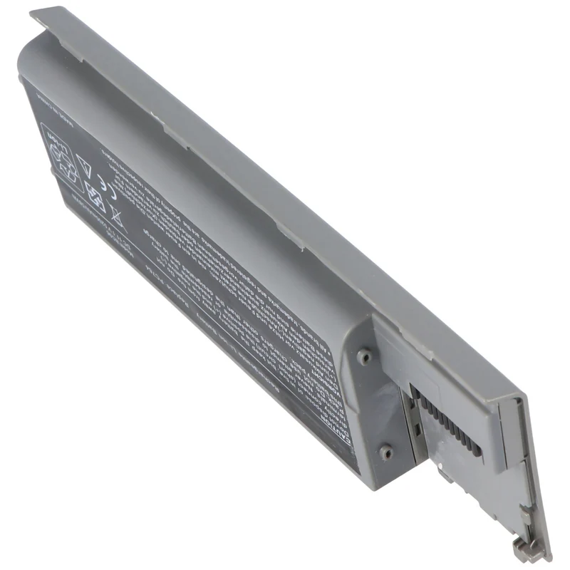 AccuCell Akku passend für Dell Latitude D620, Li-Ion, 11,1V, 5200mAh, 57,7Wh, grey metallic