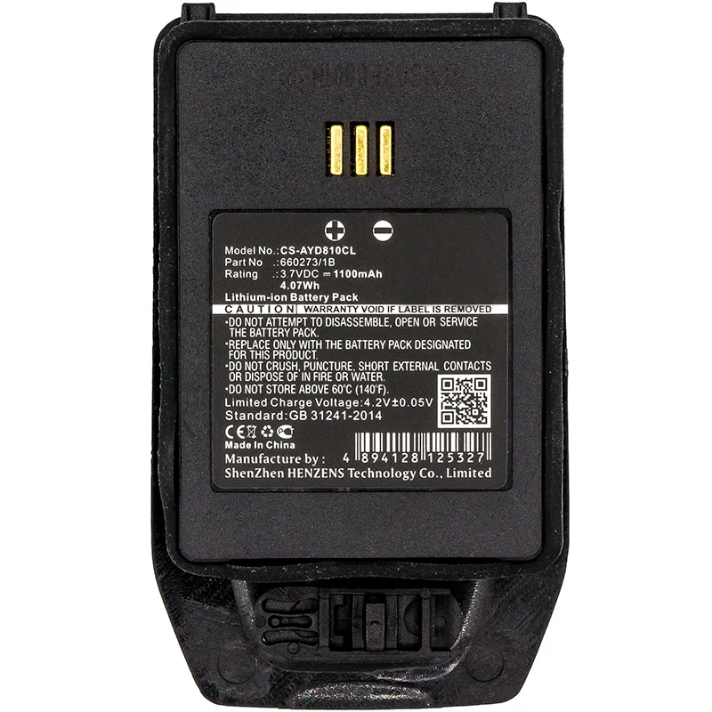 3.7V 1100mAh Schnurloses Telefon akku für DeTeWe Mitel Ascom Aastra Innovaphone Avaya Li-ion