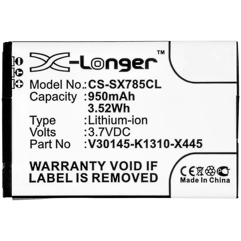 3.7V 950mAh Schnurloses Telefon akku für Gigaset X656 L30250-F600-C230 OpenScape SL5 professional OpenStage SL4 SL780 SL785 SL788 SL78H x656 Li-ion
