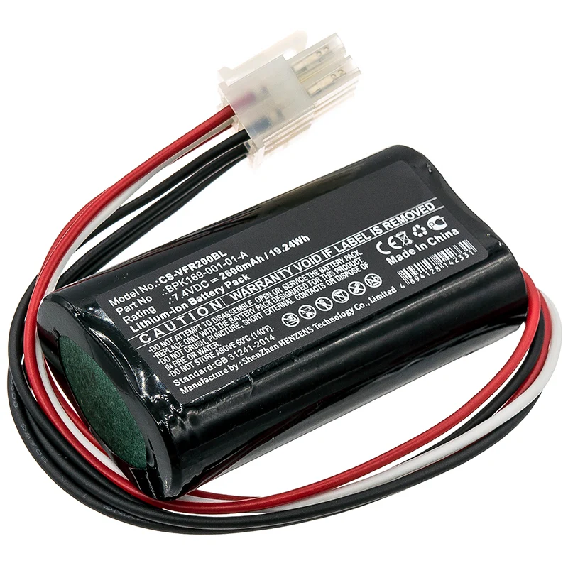 7.4V 2600mAh Zahlungsterminal akku für PCA169-001-01 PCA169-404-01-A Ruby 2 Ruby CI Li-ion