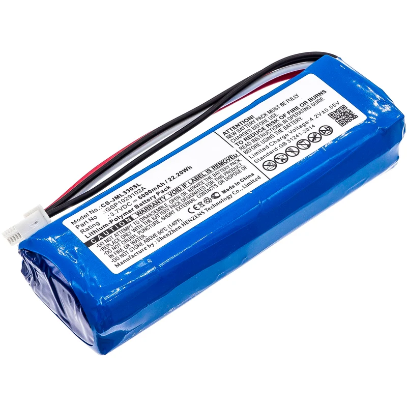 3.7V 6000mAh Lautsprecher akku für Charge 3 Li-Polymer