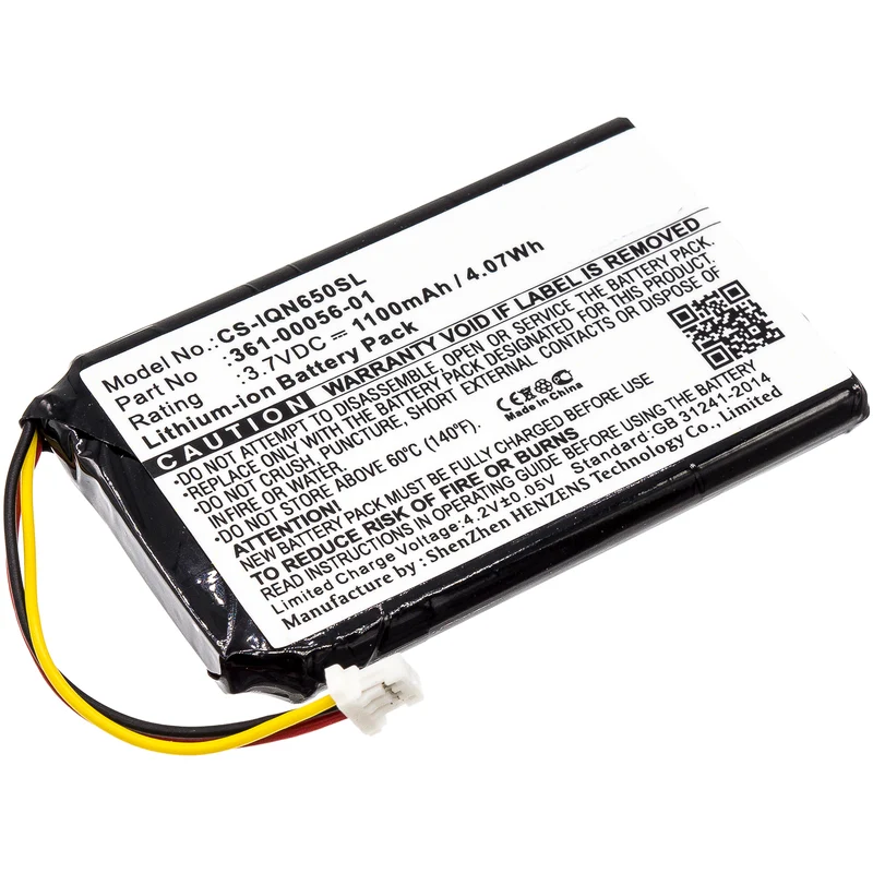 3.7V 1100mAh GPS, Navi akku für 010-01211-01 Nuvi 53 Nuvi 53LMT Nuvi 65 Nuvi 65LM Nuvi 65LM 6" Li-ion