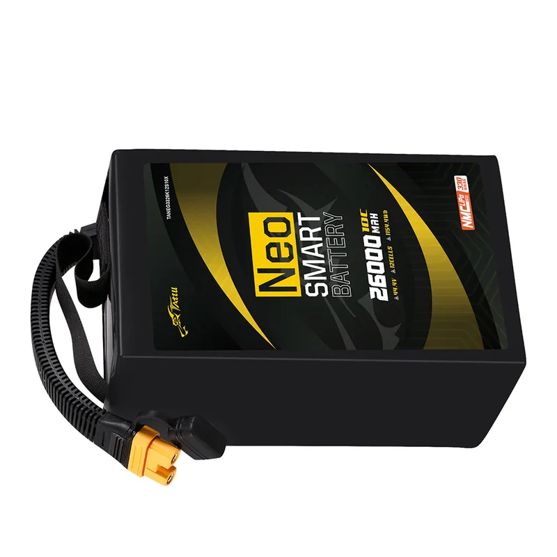 Tattu NEO Compact 26000mAh 44,4V 10C 12S1P Smart-Akku mit AS150U-F-Stecker