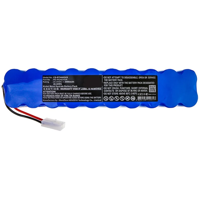 24.0V 2000mAh Vakuum akku für RH8879WO/9A0 RH8879WO/9A2 TEFAL TY8865HO/9A0 TY8865KS/9A0 TY8871RO/9A0 TY8875RO/9A0 Ni-MH