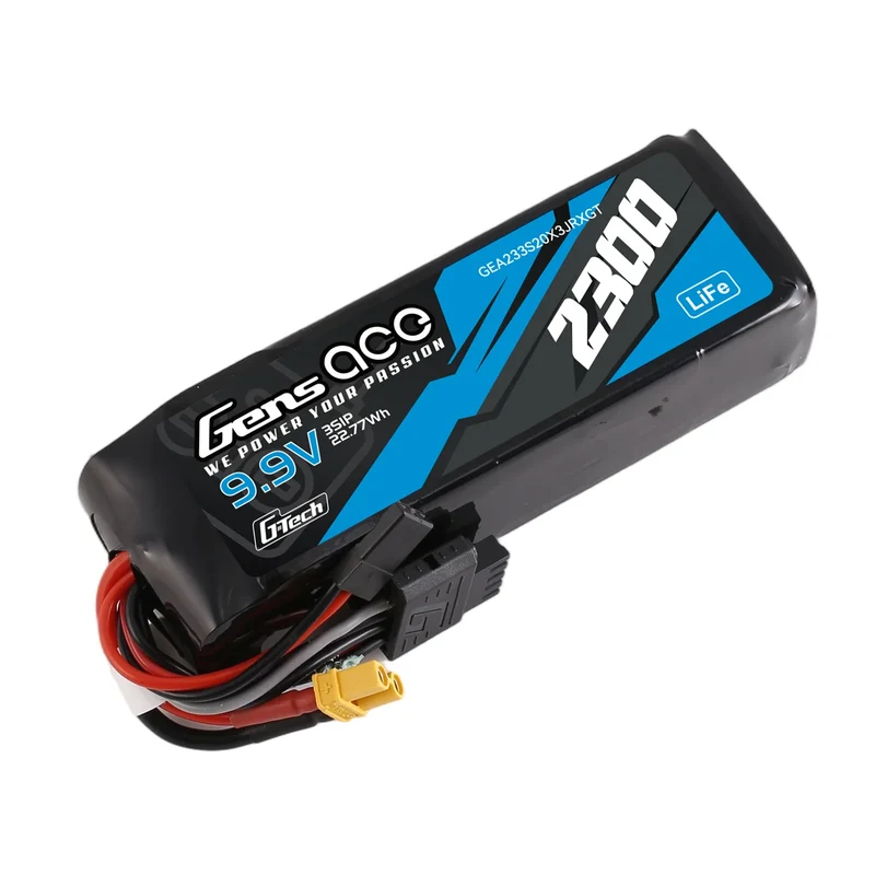 Gens ace Mini G-Tech 2300mAh 9,9V 3S 20C Li-Fe-Akku mit XT30 für Empfänger