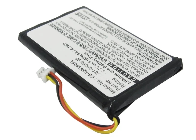 3.7V 1100mAh GPS, Navi akku für DriveSmart 5 LMT Nuvi 30 Nuvi 50 Nuvi 50LM Nuvi 52 Nuvi 52LM Nuvi 52LMT Nuvi 55 Nuvi 55LM Nuvi 55LMT Li-ion