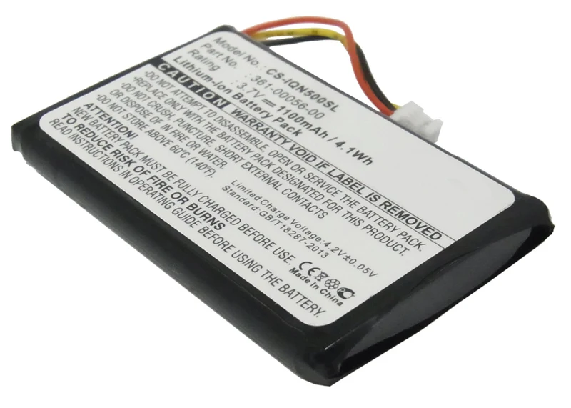 3.7V 1100mAh GPS, Navi akku für DriveSmart 5 LMT Nuvi 30 Nuvi 50 Nuvi 50LM Nuvi 52 Nuvi 52LM Nuvi 52LMT Nuvi 55 Nuvi 55LM Nuvi 55LMT Li-ion
