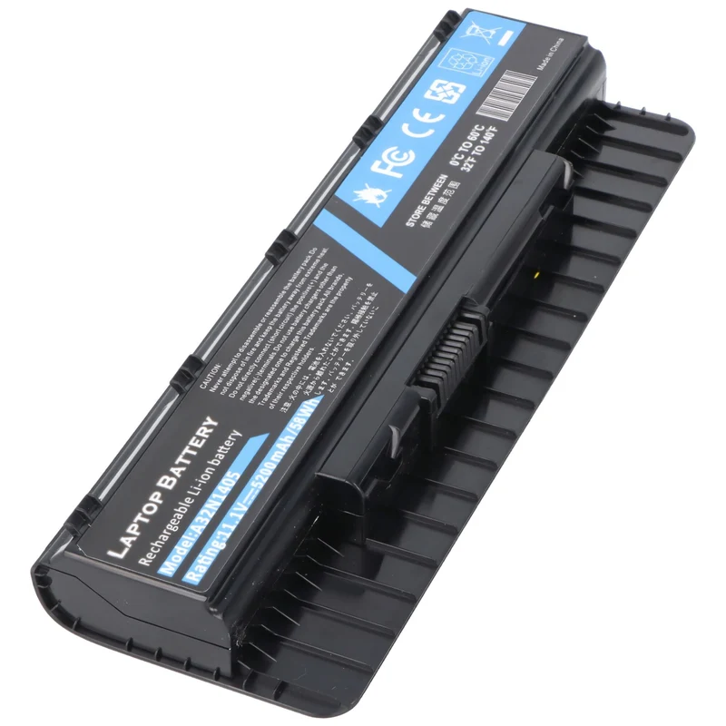 AccuCell Akku passend für ASUS G551, G771, Li-Ion, 11,1V, 5200mAh, 57,7Wh, black