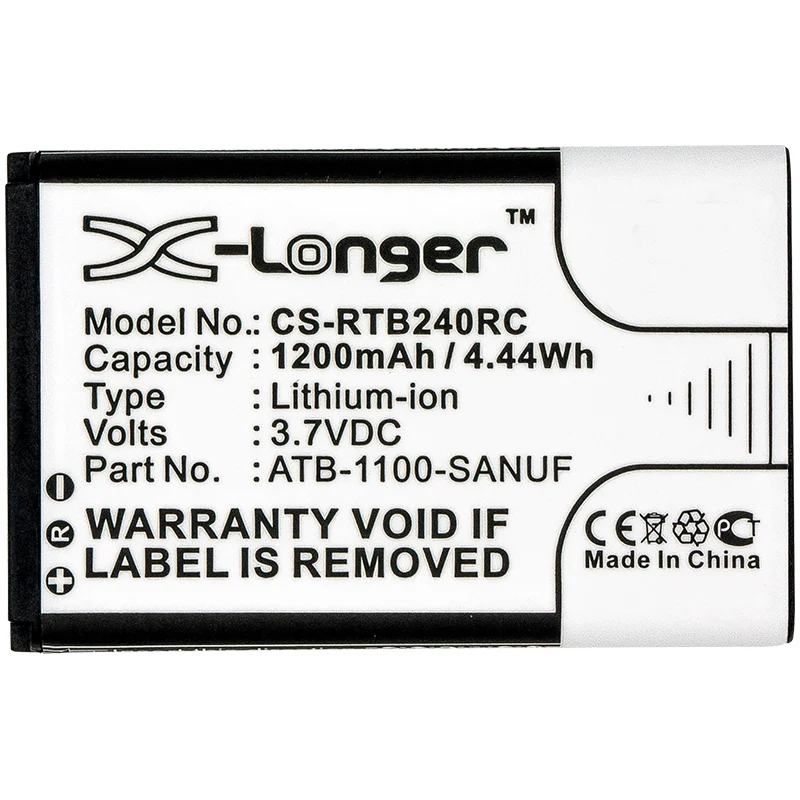 3.7V 1200mAh Fernbedienung akku für Pro Pro24.i Pro24.r Pro24.r v2 Pro24.z SRC RC60Tp6 X60 S40 S50 X50 Li-ion